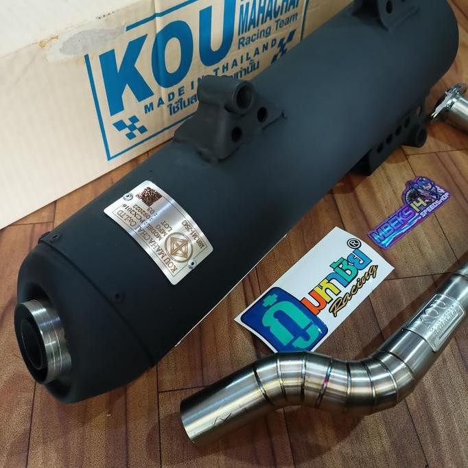 Knalpot KOU Mahachai PCX Lokal PCX CBU Vario 125,150 Orinal Thailand