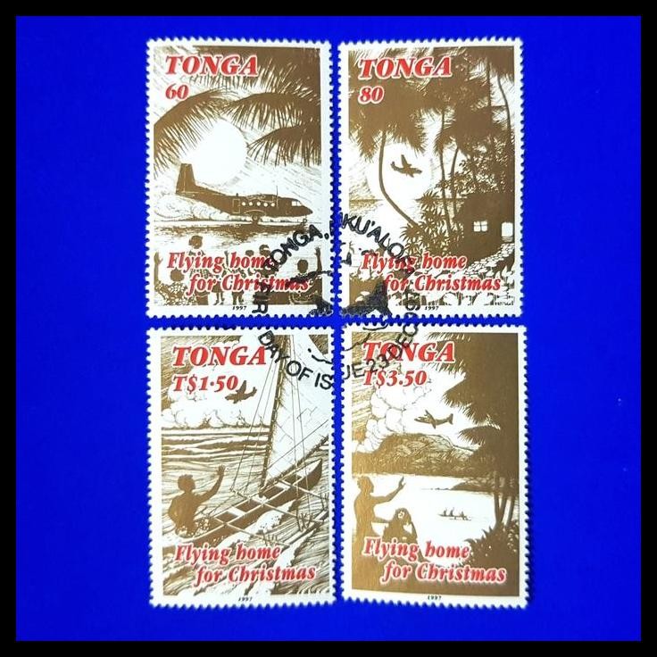 

TERBARU PRANGKO BUNGA, "FLYING HOME FOR CHRISTMAS" DARI TONGA. HIGH VALUES !!