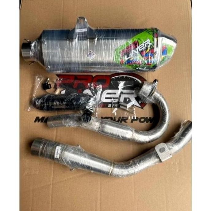 Knalpot Pror tipe XR1 Bore Up 200cc KLX 150 / Dtracker