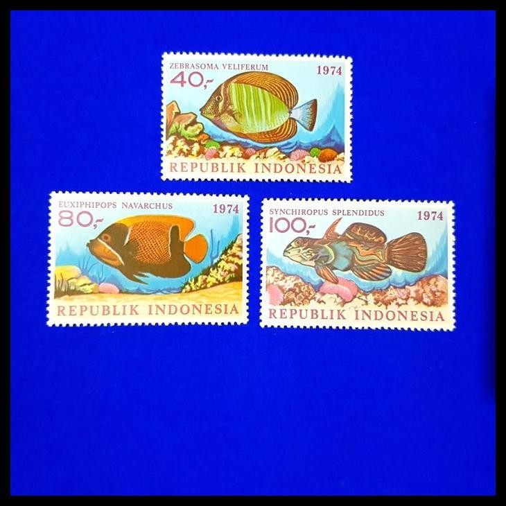 

DISKON PRANGKO INDONESIA. I-172. IKAN HIAS LAUT 1974. KONDISI LUX. HARGA KAT. 175K !!!!