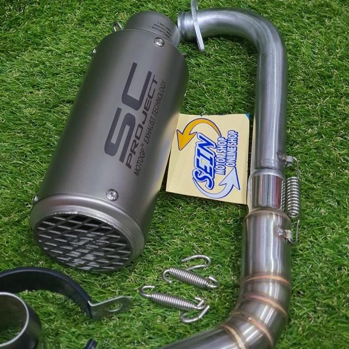 knalpot Sc Project Jaring FS Nmax Aerox Aerrox Import Grade Ori