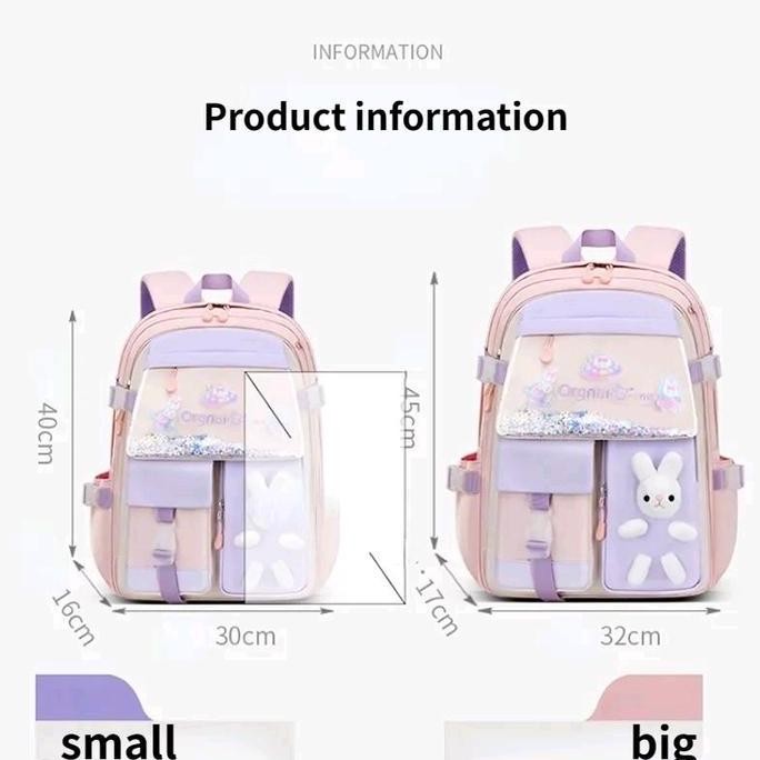 

Diskon Tas Sekolah Anak Model Kelinci Anti Air/Tas Ransel Anak Model Kulkas