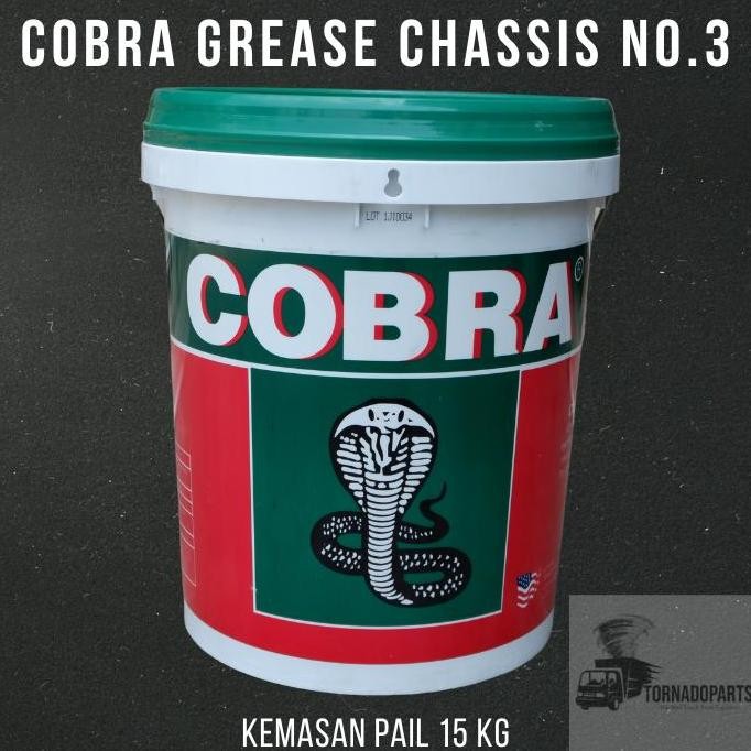 Cobra Chassis Grease Hijau Minyak Gemuk 1 Pail 15 kg