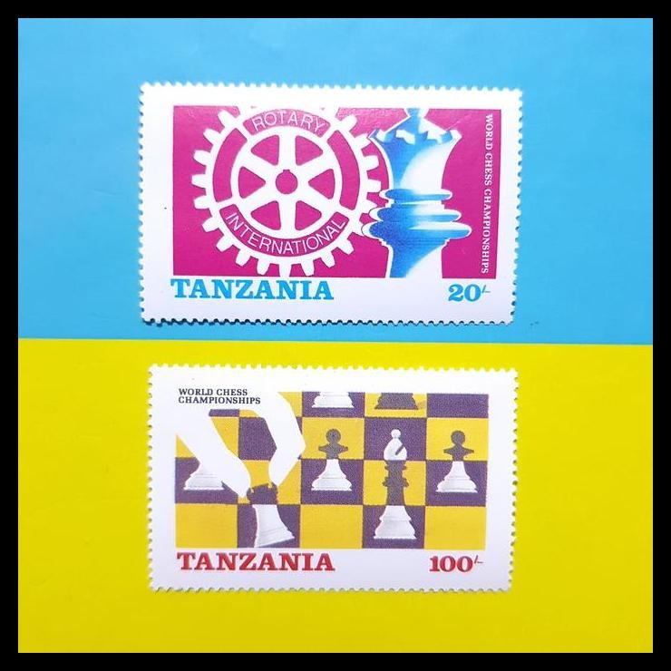 

BEST DEAL PRANGKO/PERANGKO TEMA CATUR DARI TANZANIA. SET LENGKAP !!!