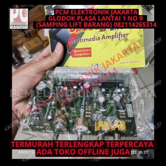 DISKON KIT POWER AMPLIFIER SPEAKER AKTIF ACTIVE+SUBWOFER SPEEDY RANIC 2.1 