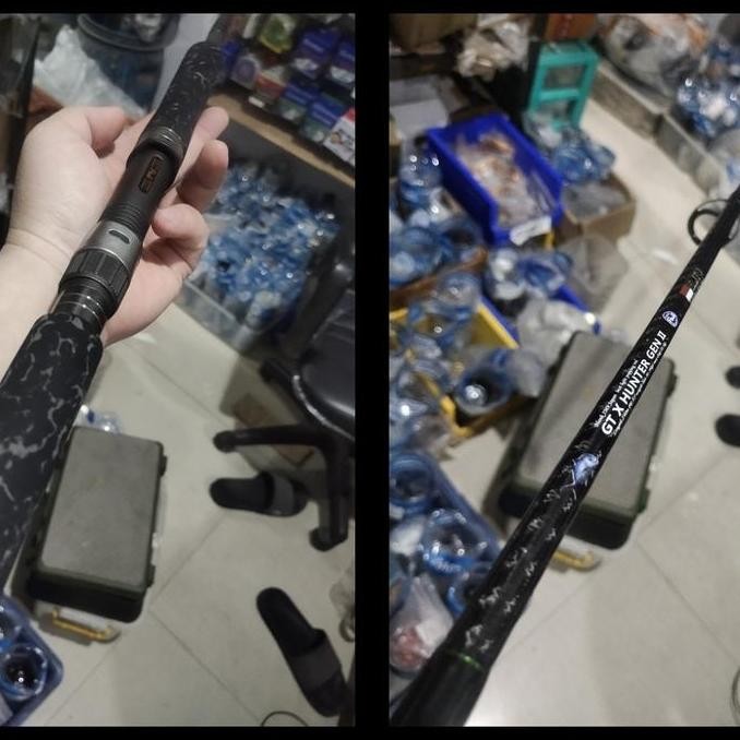 Joran Popping Elito Gt Hunter Fuji Alconet 802 240 Cm Kevlar Spiral