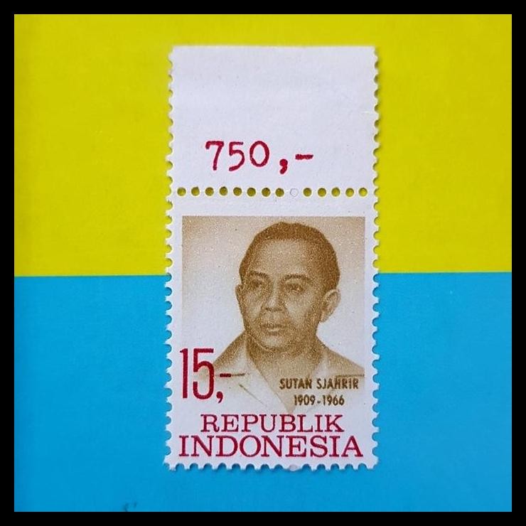 

HOT DEAL PERANGKO/PRANGKO PAHLAWAN NASIONAL. SUTAN SJAHRIR 1909-1966 !!!!