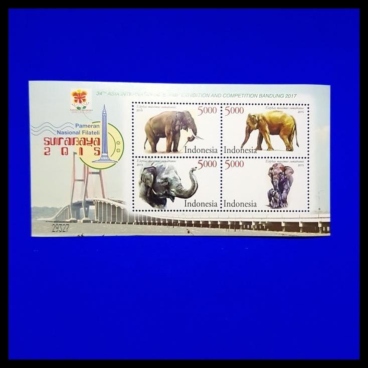 

BEST DEAL PRANGKO INDONESIA, GAJAH. SS PAMERAN FILATELI NASIONAL SURABAYA 2015 !!!!!!