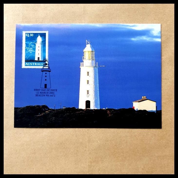 

DISKON PRANGKO AUSTRALIA. MERCUSUAR CAPE BRUNY LIGHTHOUSE. MAXICARD !!