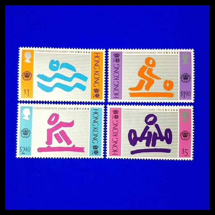 

TERBARU PRANGKO/PERANGKO HONG KONG. COMMONWEALTH GAMES 1994. SET LENGKAP !!!!!