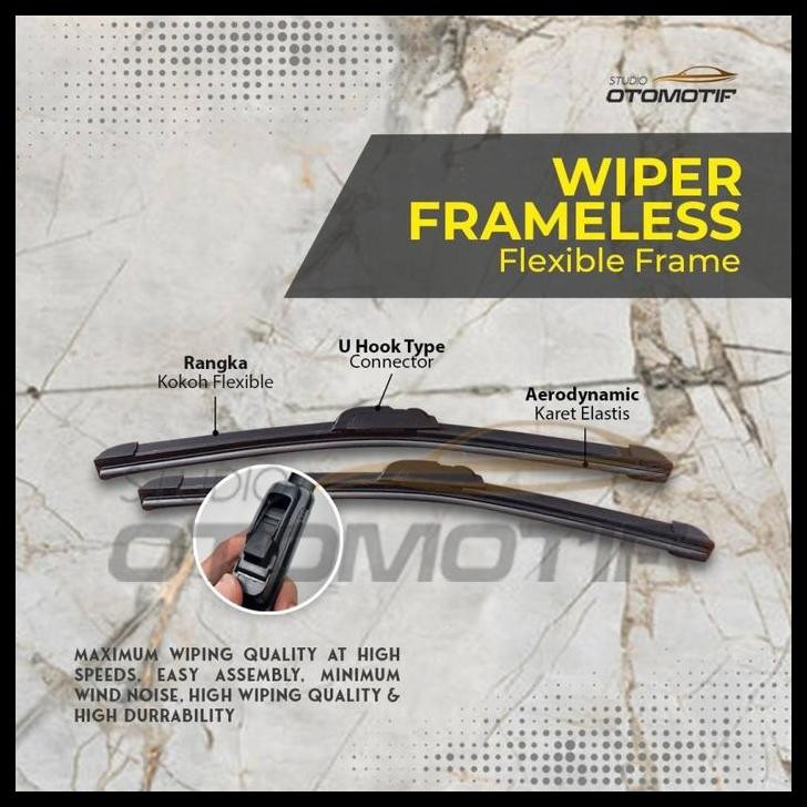 TERBARU WIPER CIVIC WONDER SB3 FRAMELESS / WIPER FRAMELESS CIVIC WONDER SB3 