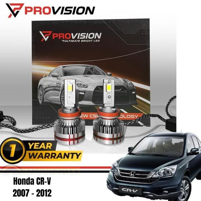 Lampu Depan Mobil Honda Crv Gen 3 Kodok Kura Led Provision 2007/2008/2009/2010/2011/2012 35W 55W 65W