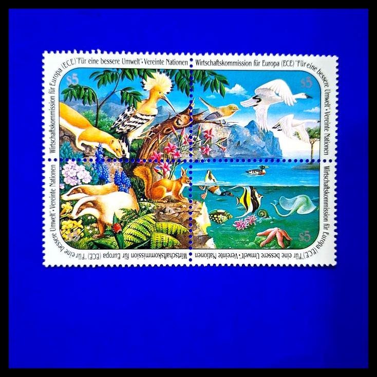 

TERMURAH PERANGKO PBB/PRANGKO UNITED NATIONS. VIENNA OFFICE. ENDANGERED SPECIES !!!!!