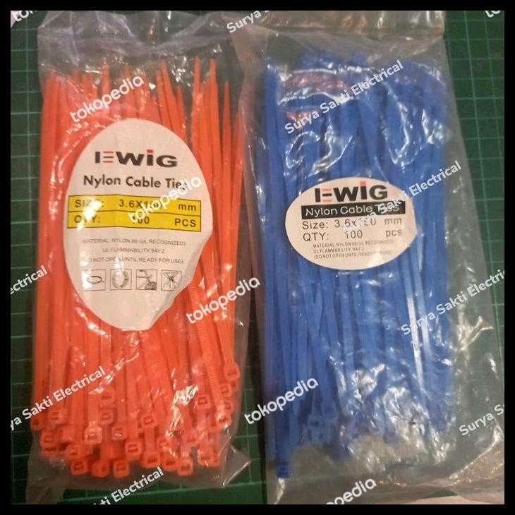 

TERMURAH KABEL TIES WARNA 3.6MMX15CM !!