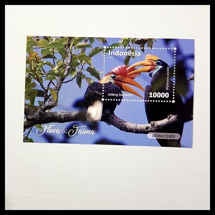 

TERMURAH PRANGKO BERGAMBAR BURUNG JULANG SULAWESI SS FLORA & FAUNA 2018 !!!!!