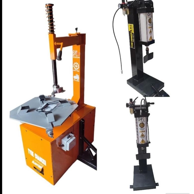 Tyre Changer Manual Electric Semi Otomatis Alat Buka Ban Motor Dan Mobil Terlaris