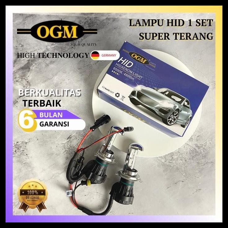 DISKON OGM - LAMPU HID MOBIL TOYOTA INNOVA REBORN 6000K 35W HIGH TECH 