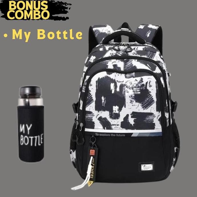 

Diskon Tas Ransel Laki-Laki Koran Bonus My Bottle Jam Tangan Dan Raincover Bisa Cod
