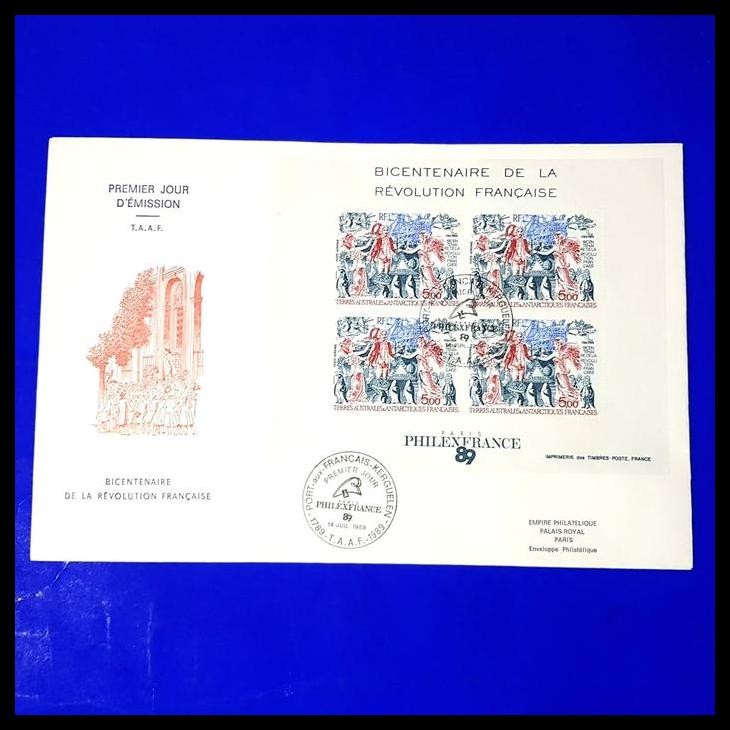 

DISKON PERANGKO/PRANGKO ISTIMEWA. FDC BICENTENAIRE DE LA REVOLUTION FRANCAISE !