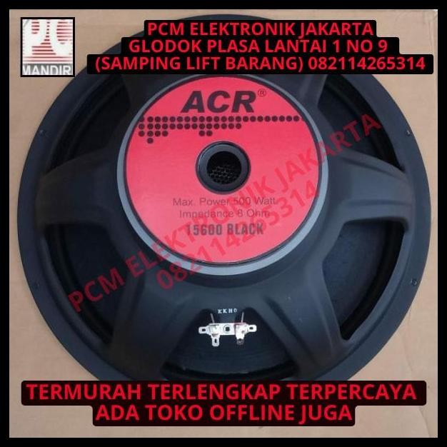GRATIS ONGKIR SPEAKER WOOFER 15 INCH ACR 15600 BLACK