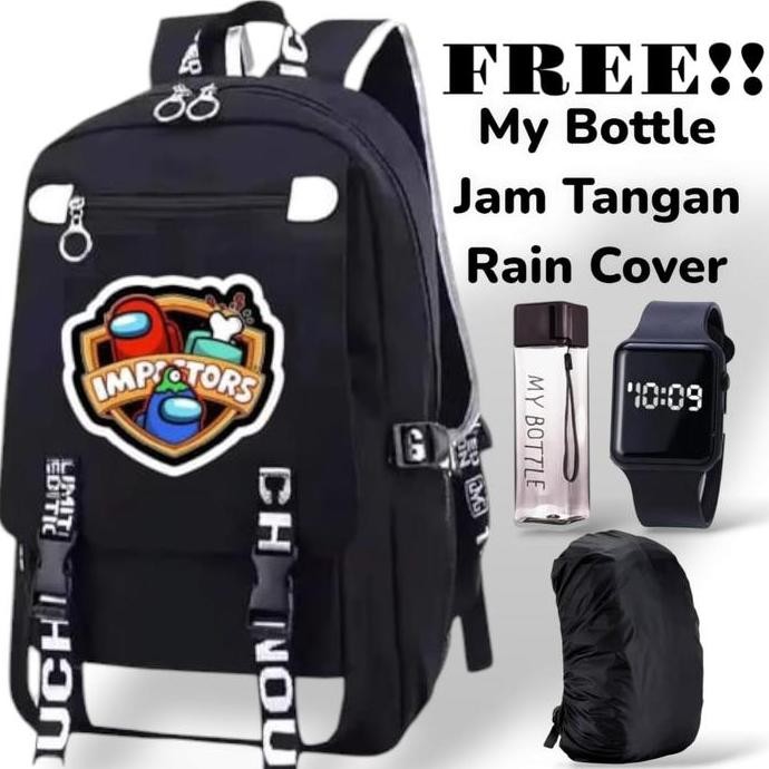 

Diskon 4In1 Tas Sekolah Anak Lakilaki Perempuan Sd Smp Impostors2 Tas Ransel Anak Karacter Terbaru Fashion