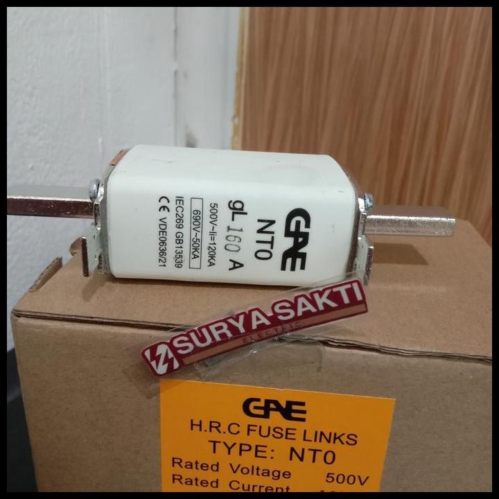 DISKON NT FUSE NT 0 GAE 500V / 120KA NT FUSE GAE 