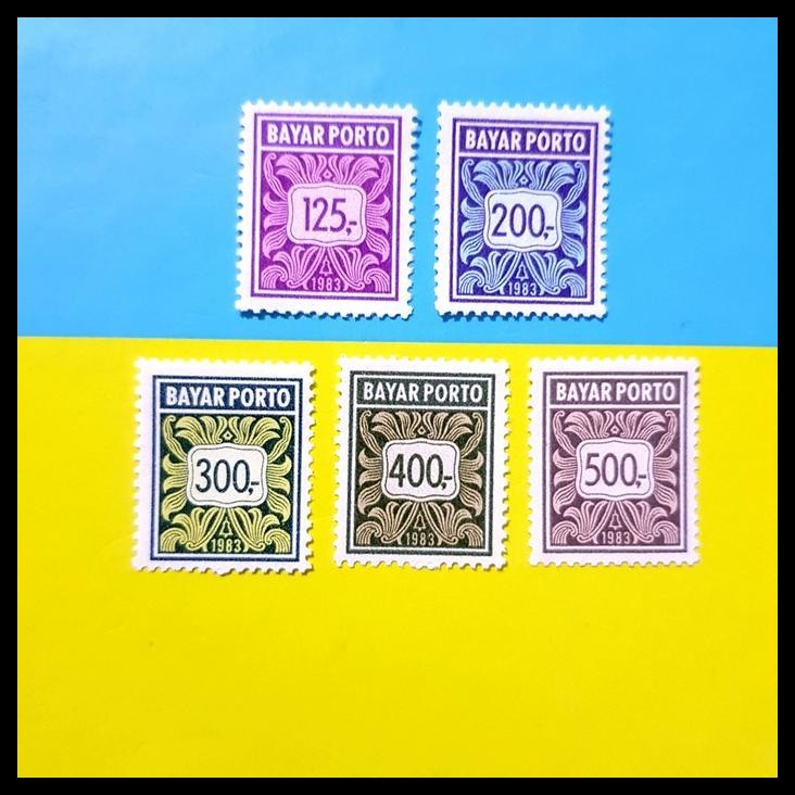 

DISKON PERANGKO/PRANGKO INDONESIA. 1983. PORTO P-19. SET. MH. KAT 100.000 !!