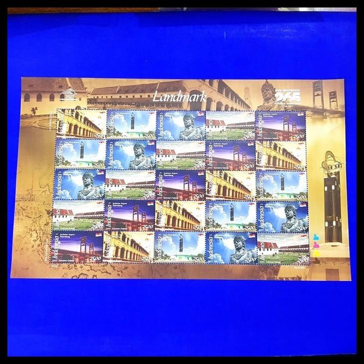 

DISKON PRANGKO INDONESIA. 2011. SERI LANDMARK, FULLSHEET !!!!