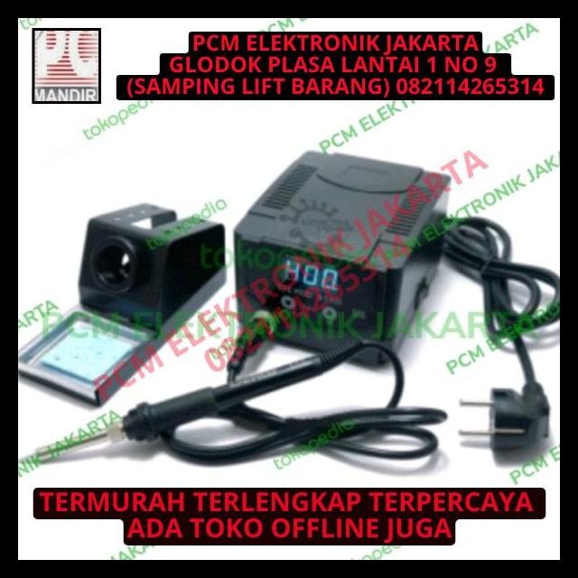 GRATIS ONGKIR SMART SMD DIGITAL SOLDER STATION MINI DEKKO DEKO KOREA 938D 938 D ORI 