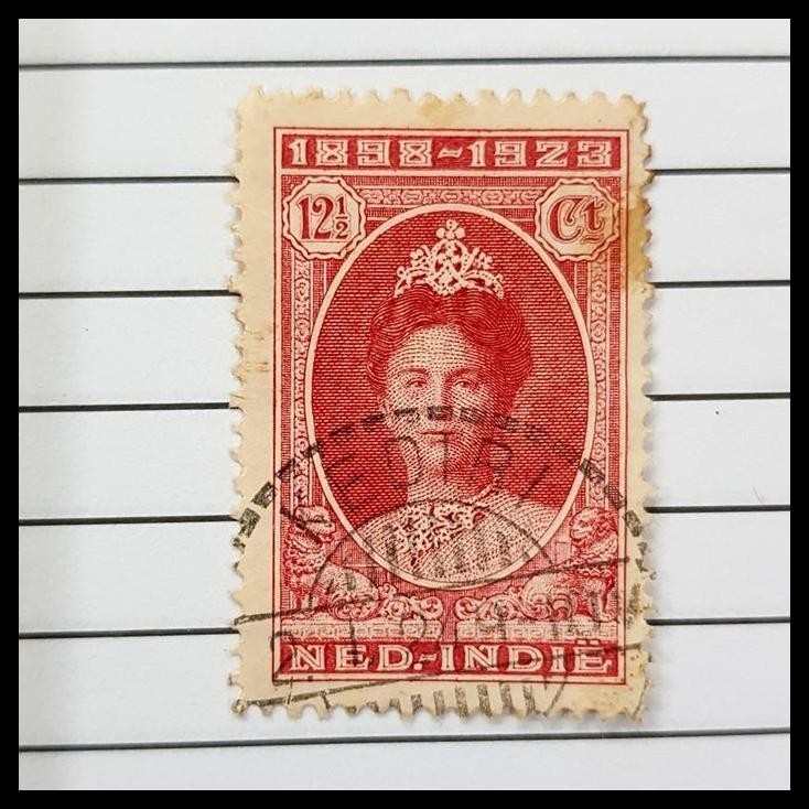 

HOT DEAL PRANGKO NED INDIE WILHELMINA 1923.12 CENT CAP POS KEDIRI !!!!