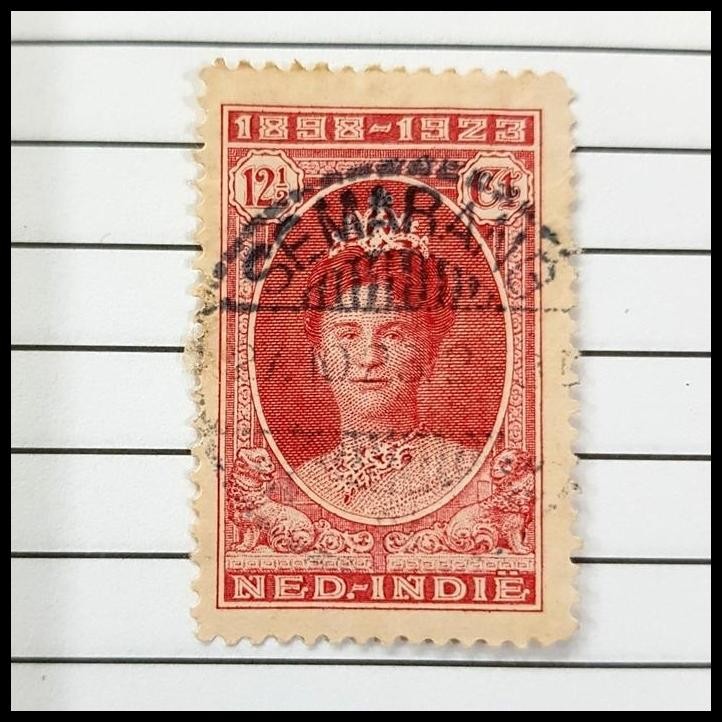 

GRATIS ONGKIR PRANGKO NED INDIE WILHELMINA 1923.12 CENT CAP POS SEMARANG !!!!!!