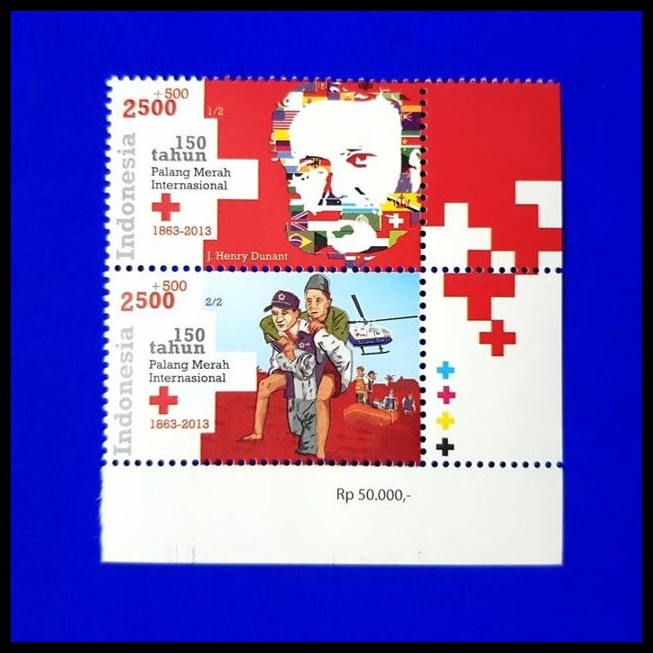 

TERBARU PRANGKO INDONESIA. 150.TAHUN PALANG MERAH INTERNASIONAL !!!