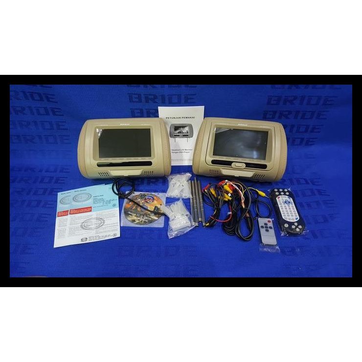 HOT DEAL HEAD REST DVD. GAME. TV TUNER. USB. MONITOR 7INCH 