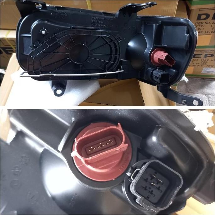 Fr418-B001 Head Lamp Ford Escape 01-04 Us-Style