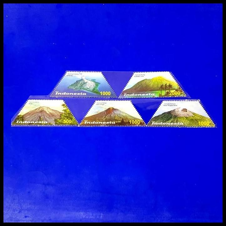 

BEST DEAL PRANGKO INDONESIA. SERI GUNUNG - GUNUNG DI INDONESIA. SET LENGKAP (5V) !!!!!!