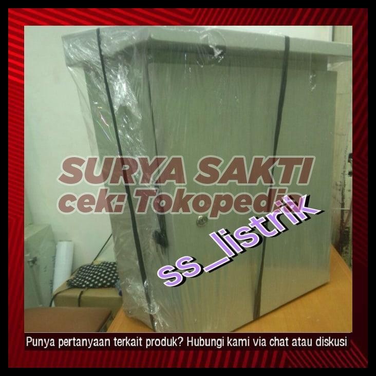 TERBARU BOX PANEL / BOX LISTRIK OUTDOOR 40X60 TEBAL 12MM INCLUDE CAT