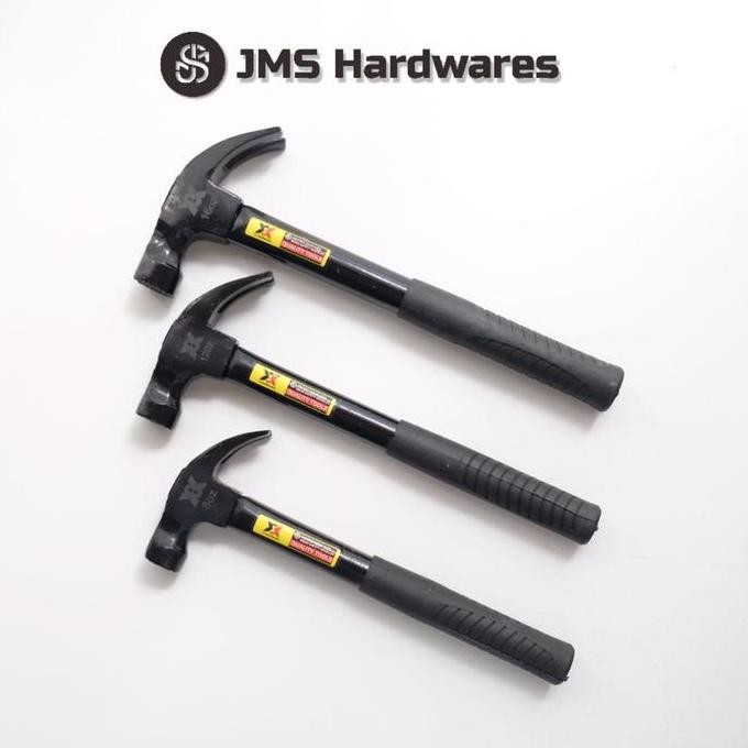 Palu Kambing Hitam / Palu Full Besi Magnet / Palu Gergigi Gagang Karet