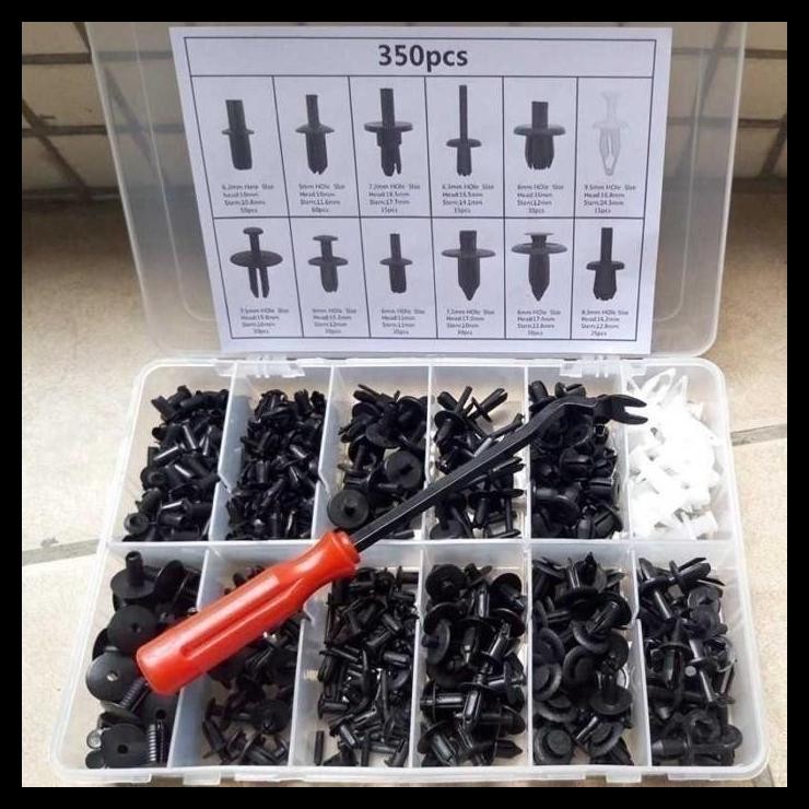 DISKON KLIP BEMPER KLIP KANCING BAUT PLASTIK MOBIL VIOS GEN 3 UNIVERSAL 