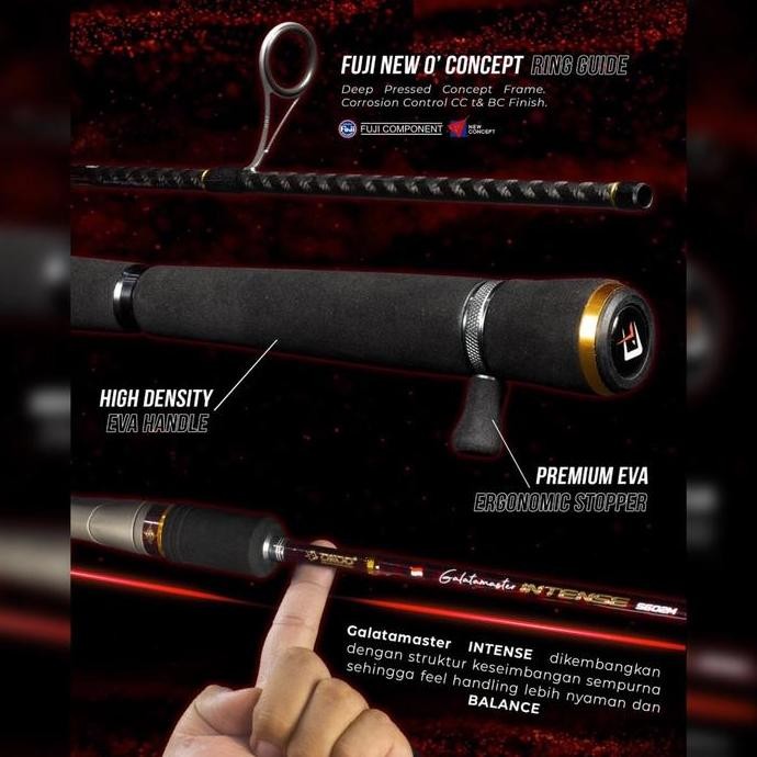Joran Pancing Daido Galatamaster Intense Ring Full Fuji