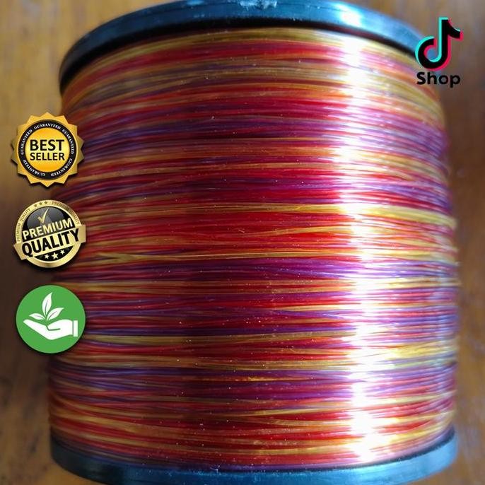 favorit] KENUR NILON WARNA MAMBO / KUALITAS SUPER / SIZE 0.50 PANJANG 3000 YARD / TIDAK PANAS SAAT D