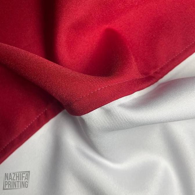 $$$$] Nazhifa Printing - Bendera Merah Putih Indonesia PREMIUM, Bahan Japan Drill Polyester, Ukuran 