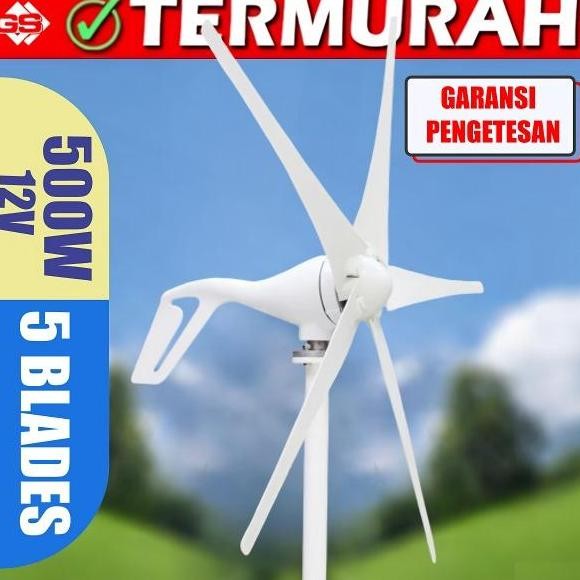 =+=+=+] Turbin Angin / Wind Turbine 500W + Controller / Wind turbine
