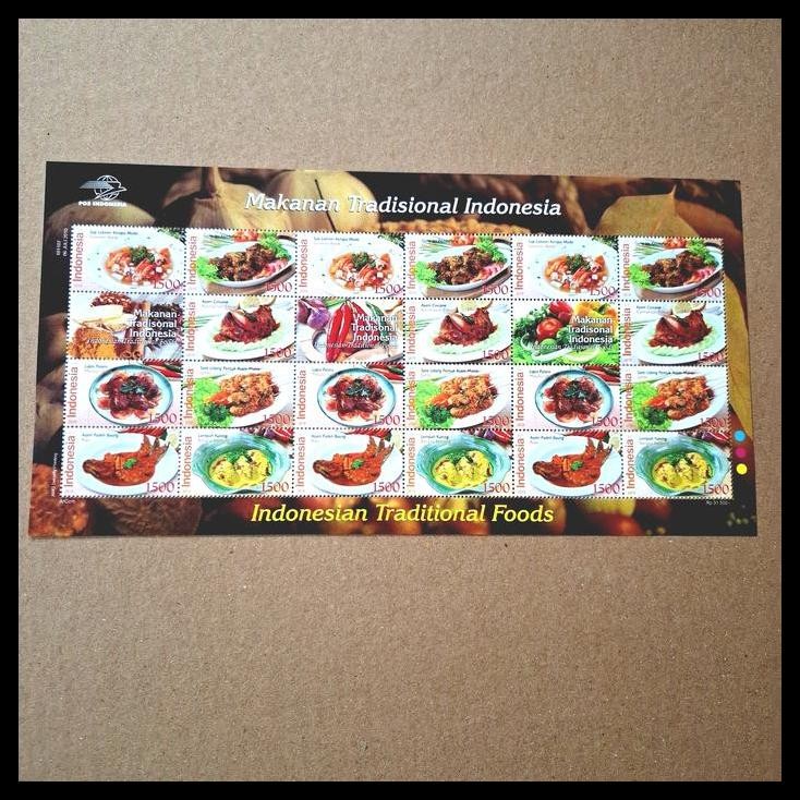 TERBARU PRANGKO INDONESIA 6 JULI 2010. MAKANAN TRADISIONAL INDONESIA. SUP LOBSTER KELAPA MUDA, GULAI