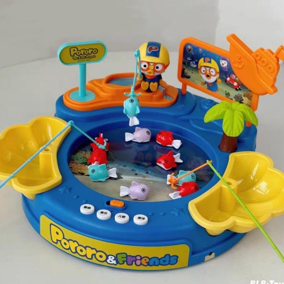 Mainan Kado Anak Toys Mainan Anak Anak Pororo Fishing Pancing Ikan