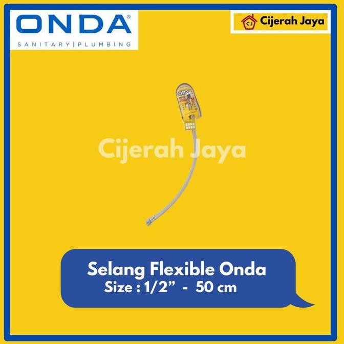 TERBARU Selang Flexibel Onda / Flexible Hose 50cm