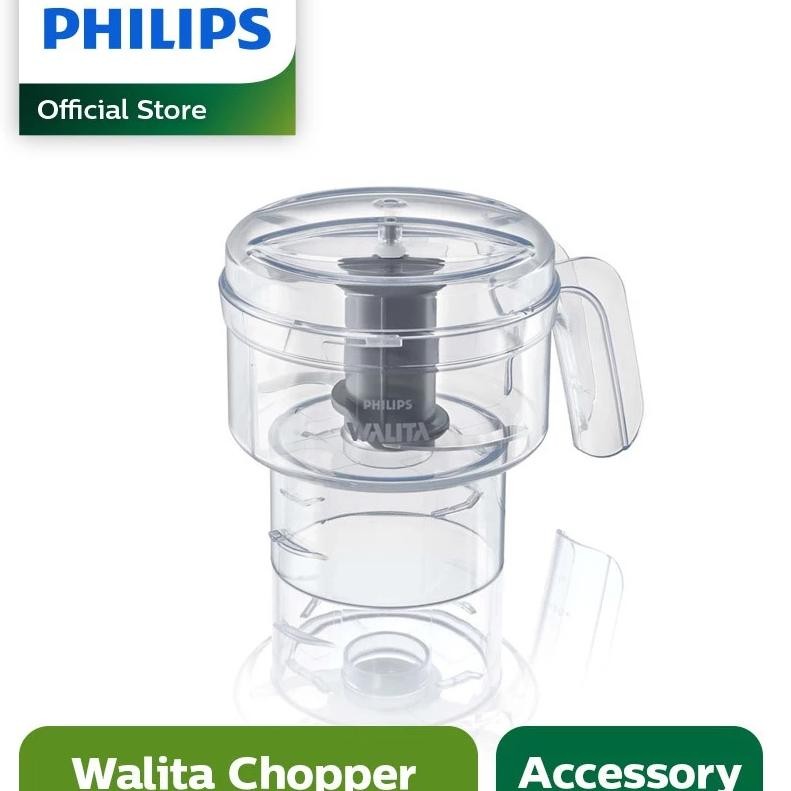 Philips HR2939/55 Chopper Stainless Blender Penggilingan Daging Meat Grinder Untuk HR2115 / HR2116