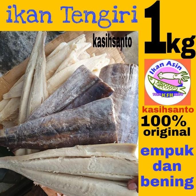 

Ikan Asin Tenggiri 1Kg