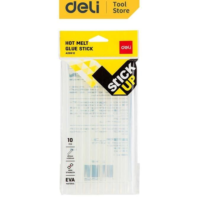 

Deli Glue Stick 11mm x 20cm Isi 10 Pcs | Refill Isi Lem Tembak EA29912