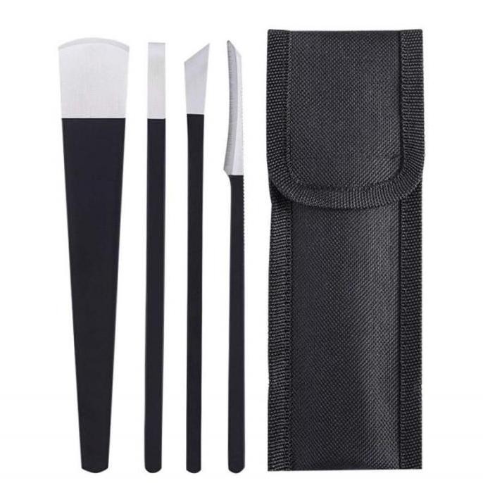 PROMO ISI 4 PISAU KUKU CANTENGAN PISAU MERAWAT KAKI MANICURE PEDICURE TOOLS