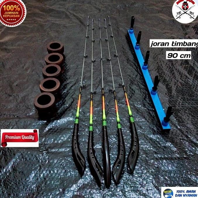 HOT SALE joran timbang set 5 80 cm produk asli boss jejer